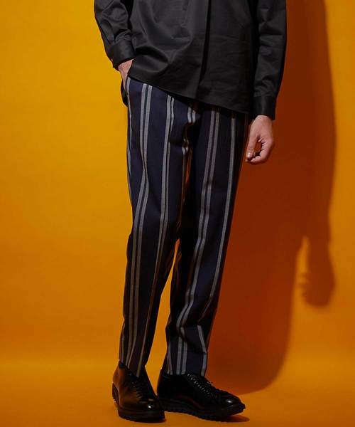 UNITED TOKYO（ユナイテッドトウキョウ）の「パターンオールギャザーイージーパンツ（その他パンツ・メンズ・ネイビー/ブラウン/ブラック・2/3/1）」の3枚目の写真