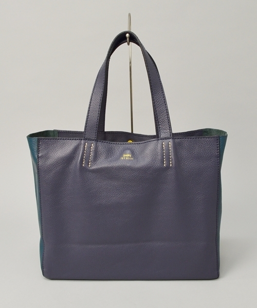 SHIPS JET BLUE（シップスジェットブルー）の「☆☆JB: イタリアンレザートート/SIDE■（トートバッグ・メンズ・ブラック系その他/ブラウン系その他/ブルー系その他・FREE）」の5枚目の写真