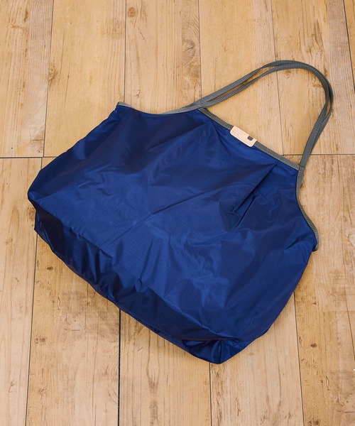 Butler Verner Sails（バトラーヴァーナーセイルス）の「Butler Verner Sails / バトラーバーナーセイルズ / Lip Nylon Balloon Big Tote リップナイロンバルーンビッグトートバッグ / JA-2250（トートバッグ・メンズ・ブラック/ブルー/グリーン/カーキ/ベージュ・FREE）」の5枚目の写真