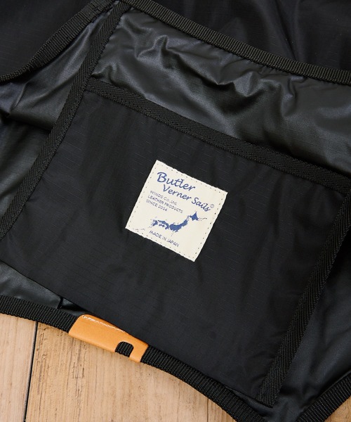 Butler Verner Sails（バトラーヴァーナーセイルス）の「Butler Verner Sails / バトラーバーナーセイルズ / Lip Nylon Balloon Big Tote リップナイロンバルーンビッグトートバッグ / JA-2250（トートバッグ・メンズ・ブラック/ブルー/グリーン/カーキ/ベージュ・FREE）」の17枚目の写真