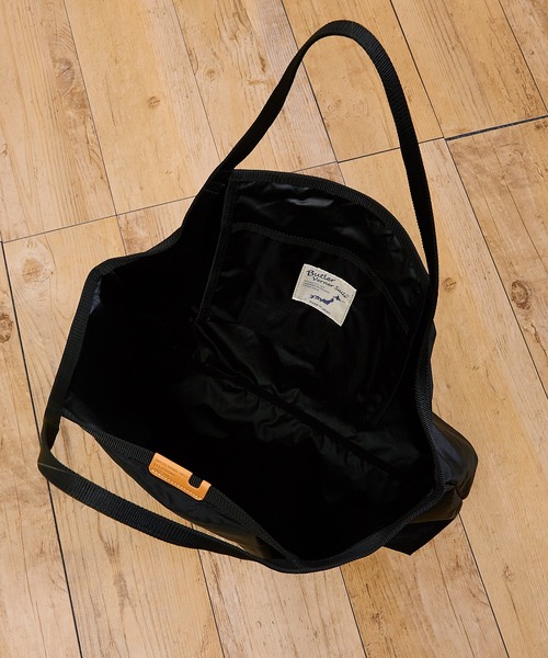 Butler Verner Sails（バトラーヴァーナーセイルス）の「Butler Verner Sails / バトラーバーナーセイルズ / Lip Nylon Balloon Big Tote リップナイロンバルーンビッグトートバッグ / JA-2250（トートバッグ・メンズ・ブラック/ブルー/グリーン/カーキ/ベージュ・FREE）」の18枚目の写真