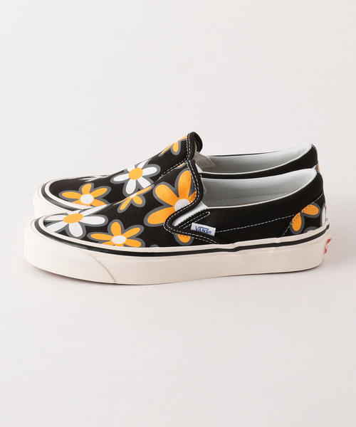 VANS バンズ スニーカー SLIP-ON FLORAL CHECK MARSHMALLOW VN0009Q7CD3 スリッポン フローラルチェックマシュマロ メンズ レディース 男性用 女性用 VANS（バンズ）の「VANS ヴァンズ CLASSIC SLIP ON クラシック