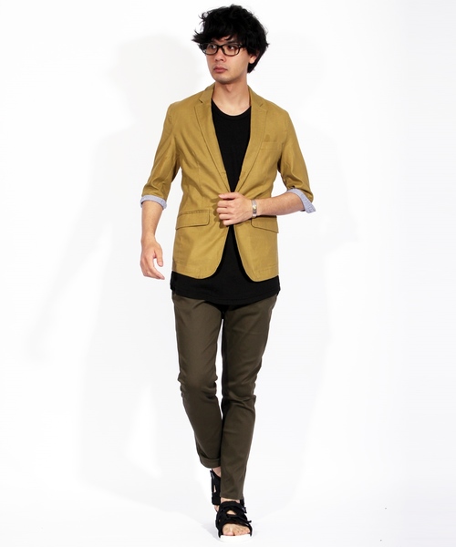 ８(eight)（エイト）の「ウェリントン サングラス 伊達メガネ 専用ケース付き（サングラス・メンズ・ライトブルー/オリーブ/クリア/マスタード/ブラック系その他/ブラウン系その他/ブラック系その他2/ブラック系その他3・FREE）」の14枚目の写真