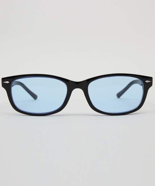 ８(eight)（エイト）の「ウェリントン サングラス 伊達メガネ 専用ケース付き（サングラス・メンズ・ライトブルー/オリーブ/クリア/マスタード/ブラック系その他/ブラウン系その他/ブラック系その他2/ブラック系その他3・FREE）」の20枚目の写真