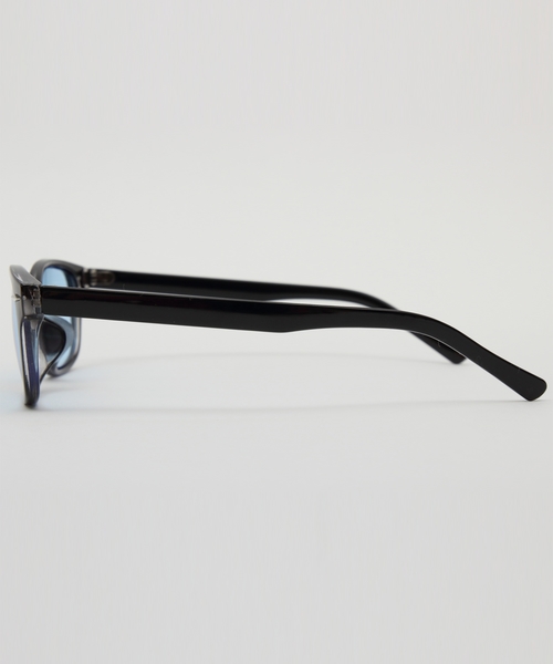 ８(eight)（エイト）の「ウェリントン サングラス 伊達メガネ 専用ケース付き（サングラス・メンズ・ライトブルー/オリーブ/クリア/マスタード/ブラック系その他/ブラウン系その他/ブラック系その他2/ブラック系その他3・FREE）」の22枚目の写真