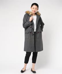 STYLEBLOCK | メルトンロングダッフルコート(ダッフルコート)