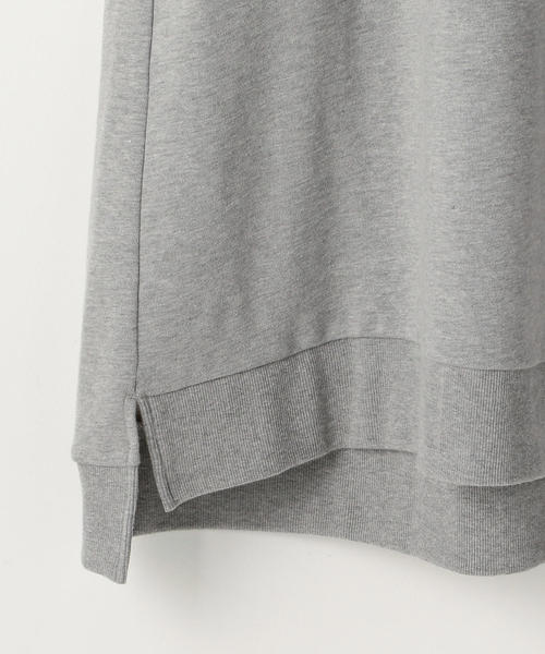 coen(コーエン)の「CVC裏毛フーデッドワンピース (パーカーワンピース)(ワンピース・レディース・グレー/ネイビー・FREE)」の8枚目の写真