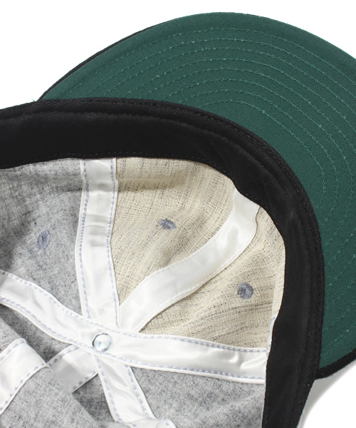 AMERICAN RAG CIE（アメリカンラグシー）の「EBBETS FIELD ウールベースボールキャップ 104-EBF-SOLID-2C（キャップ・レディース・グレー・7 3/8/7 1/2）」の2枚目の写真