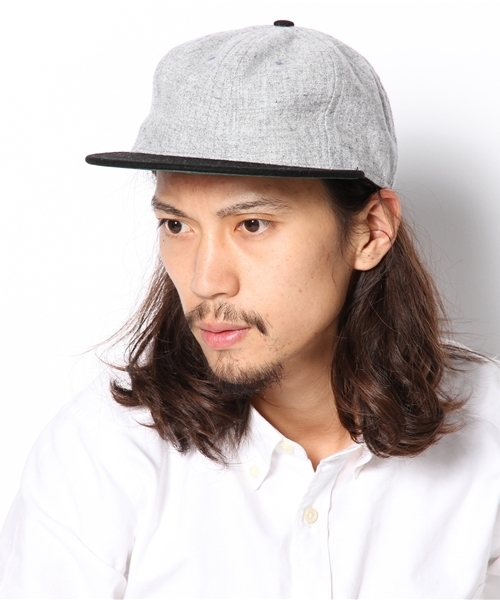 AMERICAN RAG CIE（アメリカンラグシー）の「EBBETS FIELD ウールベースボールキャップ 104-EBF-SOLID-2C（キャップ・レディース・グレー・7 3/8/7 1/2）」の3枚目の写真