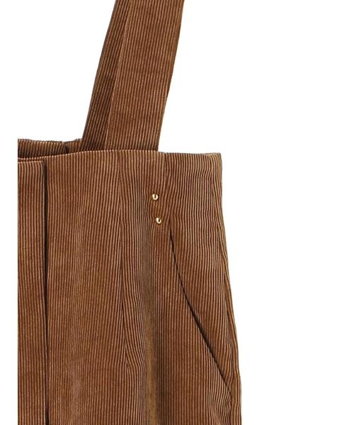 YECCA VECCA（イェッカヴェッカ）の「・サス付きコーデュロイスカート（スカート・レディース・ネイビー/ライトベージュ/キャメル・M/S）」の13枚目の写真