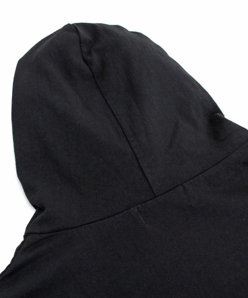 RNA（アールエヌエー）の「M1085 レイヤード風BIGパーカー（パーカー・レディース・ホワイト/ブラック/レッド・MEDIUM）」の9枚目の写真