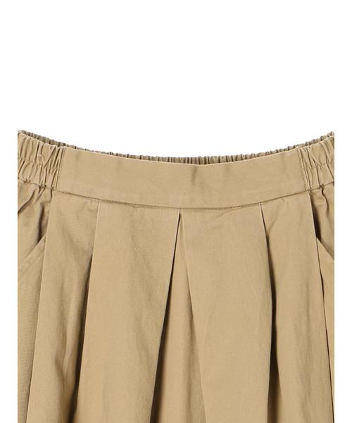 AMERICAN HOLIC（アメリカンホリック）の「フロントタックミディスカート＊（スカート・レディース・ベージュ/ネイビー/カーキ・M/L）」の6枚目の写真