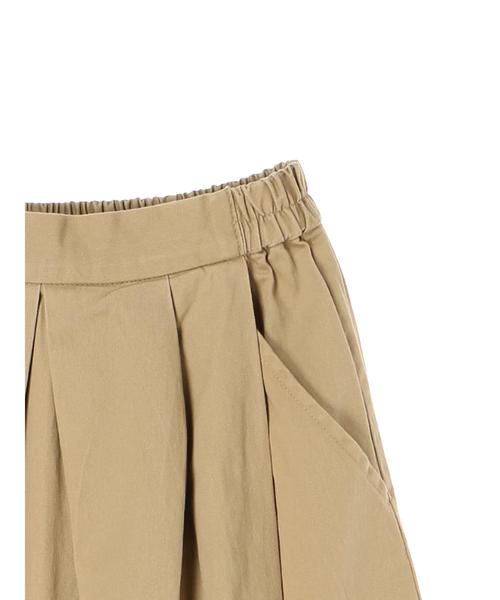 AMERICAN HOLIC（アメリカンホリック）の「フロントタックミディスカート＊（スカート・レディース・ベージュ/ネイビー/カーキ・M/L）」の5枚目の写真