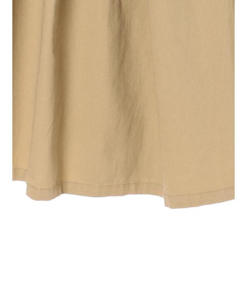 AMERICAN HOLIC（アメリカンホリック）の「フロントタックミディスカート＊（スカート・レディース・ベージュ/ネイビー/カーキ・M/L）」の4枚目の写真