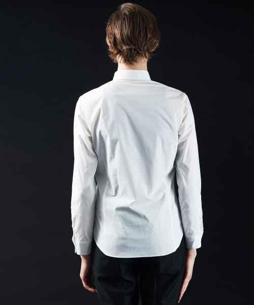 5351 POUR LES HOMMES(ゴーサンゴーイチプールオム)の「ライトストレッチブロードドレスシャツ(シャツ/ブラウス・メンズ・ブラック/オフホワイト・44/46/48/50)」の5枚目の写真