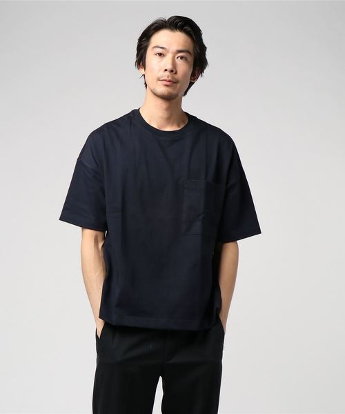 Traditional Weatherwear(トラディショナルウェザーウェア)の「【MEN'S】BIG T-SHIRTS WITH POCKET(Tシャツ/カットソー・メンズ・ホワイト/ブラック/ネイビー/グレー/オレンジ系その他/グリーン系その他/ブルー系その他・XS/S/M/L)」の5枚目の写真