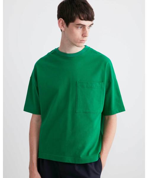 Traditional Weatherwear(トラディショナルウェザーウェア)の「【MEN'S】BIG T-SHIRTS WITH POCKET(Tシャツ/カットソー・メンズ・ホワイト/ブラック/ネイビー/グレー/オレンジ系その他/グリーン系その他/ブルー系その他・XS/S/M/L)」の4枚目の写真