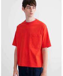 【MEN'S】BIG T-SHIRTS WITH POCKET