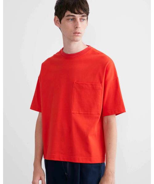 Traditional Weatherwear(トラディショナルウェザーウェア)の「【MEN'S】BIG T-SHIRTS WITH POCKET(Tシャツ/カットソー・メンズ・ホワイト/ブラック/ネイビー/グレー/オレンジ系その他/グリーン系その他/ブルー系その他・XS/S/M/L)」の7枚目の写真
