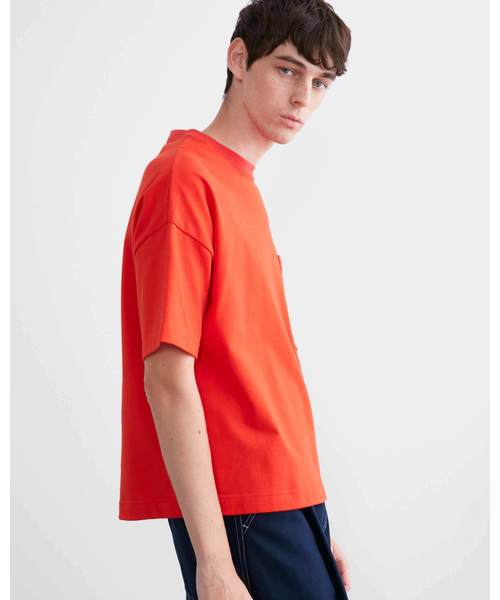 Traditional Weatherwear(トラディショナルウェザーウェア)の「【MEN'S】BIG T-SHIRTS WITH POCKET(Tシャツ/カットソー・メンズ・ホワイト/ブラック/ネイビー/グレー/オレンジ系その他/グリーン系その他/ブルー系その他・XS/S/M/L)」の8枚目の写真