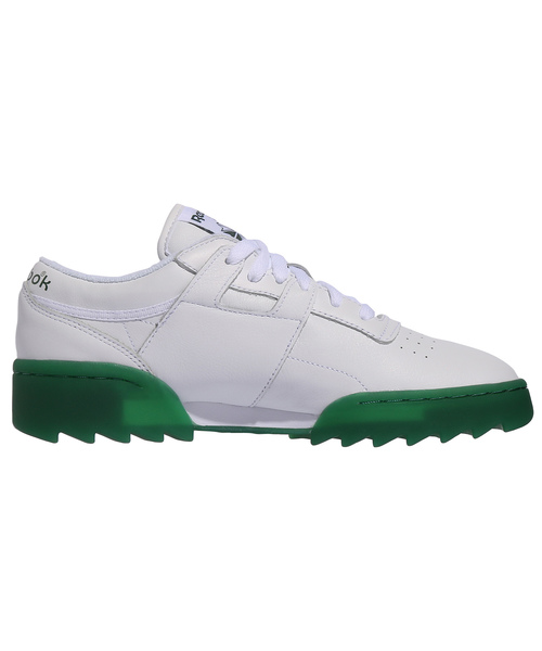 Reebok（リーボック）の「ワークアウト リップル [WORKOUT RIPPLE OG]（スニーカー・メンズ・ホワイト×グリーン/ブラック×ホワイト・27.5cm/26.5cm/24.0cm/25.0cm/23.5cm/28.0cm/25.5cm/23.0cm/27.0cm/24.5cm/26.0cm）」の5枚目の写真