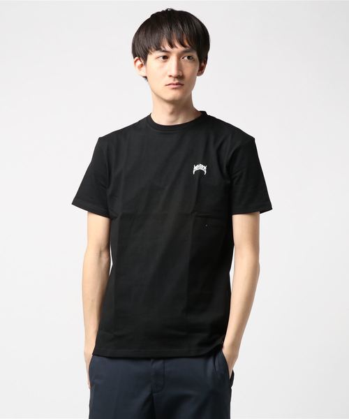 lost（ロスト）の「半袖Tシャツ LOST LOST-SOUL-CARVE L19SS-B（Tシャツ/カットソー・メンズ・ホワイト/ブラック/ピンク・S/M/L）」の3枚目の写真