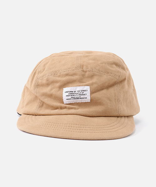 AZUL by moussy（アズールバイマウジー）の「BASIC COTTON JET CAP / ベーシックコットンジェットキャップ（キャップ・メンズ・ネイビー/ブラック/ベージュ・FREE）」の7枚目の写真