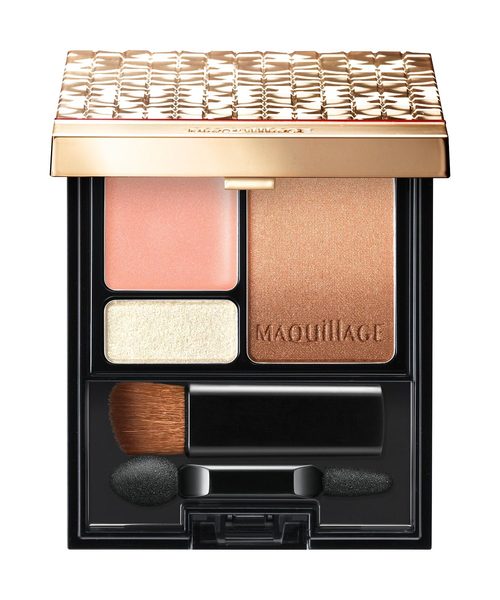 MAQuillAGE(マキアージュ)の「マキアージュ ドラマティックスタイリングアイズS BE233 キャラメルミルクティー(メイクアップ)」|ベージュ系その他