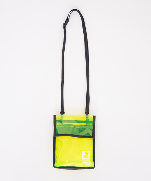 newhattan（ニューハッタン）の「∴WEGO/NEWHATTAN別注クリアサコッシュ（ショルダーバッグ・メンズ・イエロー/パープル/ブラウン/ブラック系その他/ホワイト系その他・FREE）」の11枚目の写真