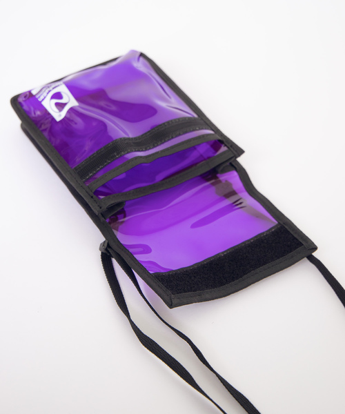 newhattan（ニューハッタン）の「∴WEGO/NEWHATTAN別注クリアサコッシュ（ショルダーバッグ・メンズ・イエロー/パープル/ブラウン/ブラック系その他/ホワイト系その他・FREE）」の13枚目の写真