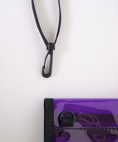 newhattan（ニューハッタン）の「∴WEGO/NEWHATTAN別注クリアサコッシュ（ショルダーバッグ・メンズ・イエロー/パープル/ブラウン/ブラック系その他/ホワイト系その他・FREE）」の15枚目の写真