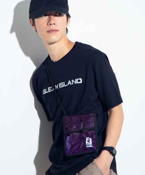 newhattan（ニューハッタン）の「∴WEGO/NEWHATTAN別注クリアサコッシュ（ショルダーバッグ・メンズ・イエロー/パープル/ブラウン/ブラック系その他/ホワイト系その他・FREE）」の19枚目の写真