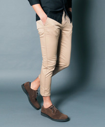 【Magine】T/C STRETCH TWILL CROPPED TAPERED PANTS:T/C ストレッチツイル クロップド テーパード パンツ