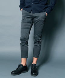 【Magine】T/C STRETCH TWILL CROPPED TAPERED PANTS:T/C ストレッチツイル クロップド テーパード パンツ