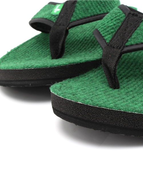 BEAMS（ビームス）の「○SANUKF / orRealCOZY（サンダル・メンズ・グリーン・8inch/10inch/9inch）」の5枚目の写真