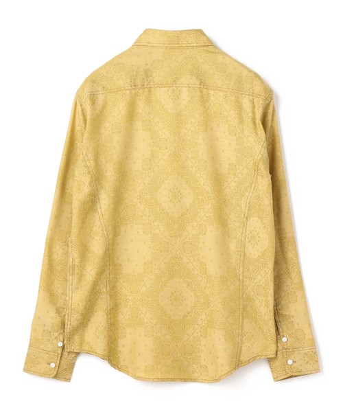 MEN'S BIGI（メンズビギ）の「ペイズリー柄ジャカードシャツ【ワンウォッシュ】（シャツ/ブラウス・メンズ・レッド/イエロー/ブルー・S/M/L）」の19枚目の写真