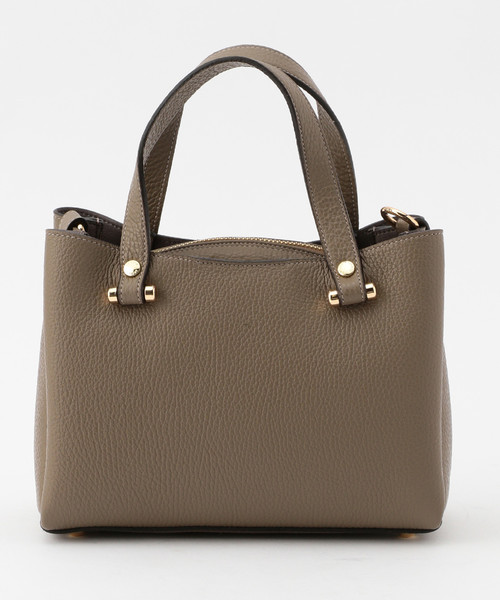 Tiara（ティアラ）の「GIANNI  NOTARO　センターポケット付きバッグ（ショルダーバッグ・レディース・グレー系その他/ブラック/グレー・FREE）」の3枚目の写真