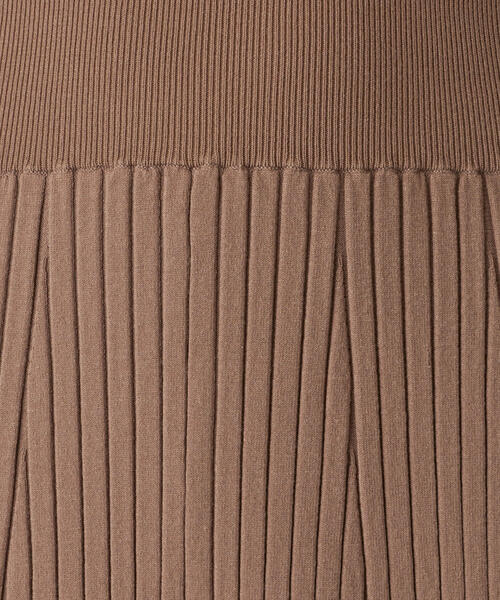 EMMEL REFINES（エメルリファインズ）の「【EMMEL REFINES】〔ハンドウォッシャブル〕SMF HW バックカシュ リブワンピース（ワンピース・レディース・ベージュ/モカ/ネイビー・FREE）」の15枚目の写真