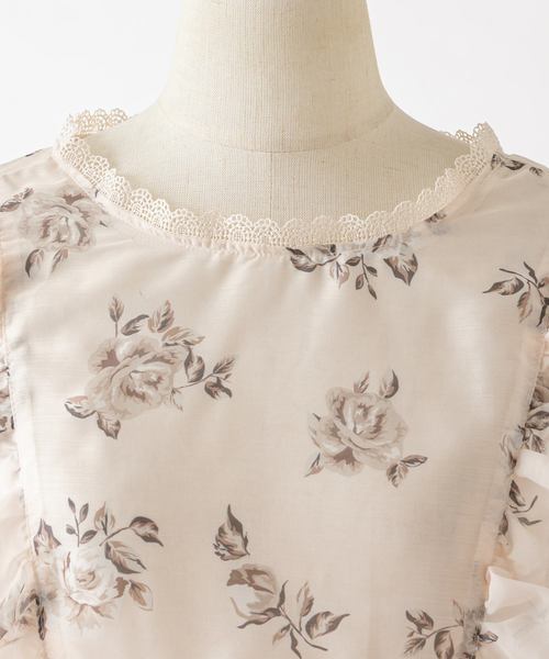 one after another NICE CLAUP（ワンアフターアナザーナイスクラップ）の「【Petite by NICE CLAUP】前後2wayフリルブラウス（シャツ/ブラウス・レディース・オフホワイト/ホワイト系その他/ピンク系その他・FREE）」の19枚目の写真