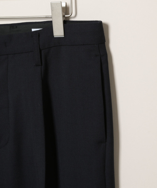 ADAM ET ROPE'（アダムエロペ）の「【MOREL】ワイドスラックス（スラックス・メンズ・ネイビー/キャメル/ワイン・S/M/L）」の9枚目の写真