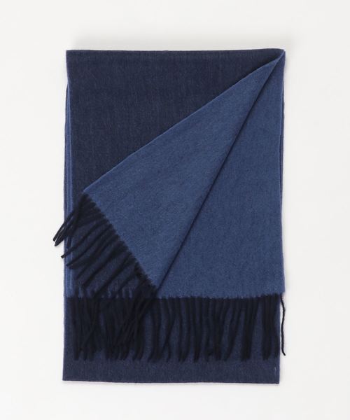 SMILE ORCHID（スマイルオーキッド）の「カシミヤリバーシブルストール（ストール/ショール・レディース・ベージュ/ブラック/ブラウン/グレー/グレイッシュベージュ/ネイビー/ピンク系その他/ワインレッド・FREE）」の7枚目の写真