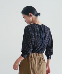 NOMBRE IMPAIR | 【BBM】バックルＰＴ　ネックギャザーＢＬ(シャツ/ブラウス)