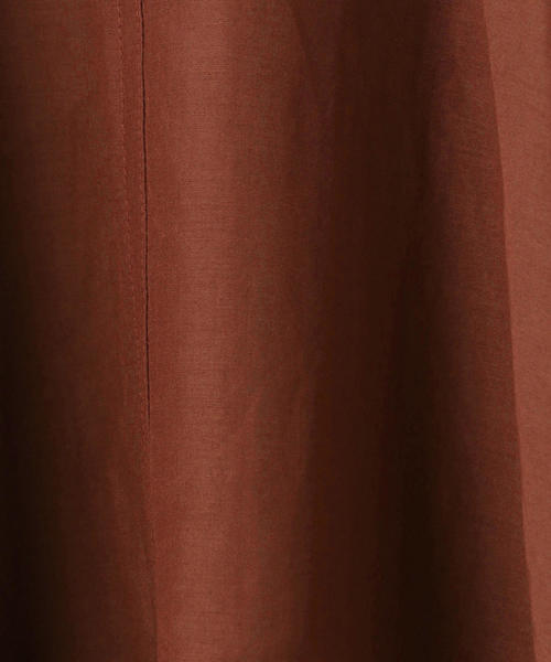 6(ロク)の「<6(ROKU)>WASHED VOLUME SHIRT/シャツ(シャツ/ブラウス・レディース・ブラック/ワインレッド・38/36)」の4枚目の写真