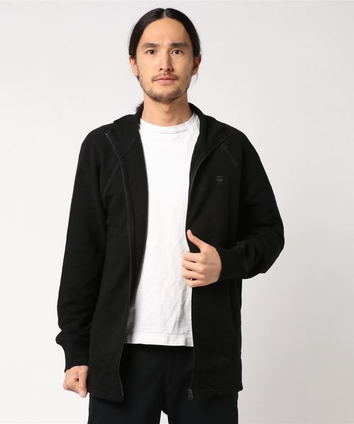 G-STAR(ジースター)の「Jirgi Zip Round Neck Top(Tシャツ/カットソー・メンズ・ダークブラック/ダークオリーブ/ワインレッド・LARGE/MEDIUM/SMALL/X-LARGE/X-SMALL)」の14枚目の写真