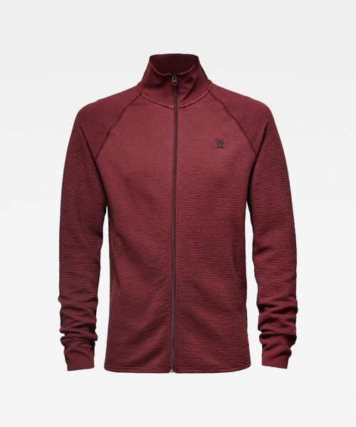 G-STAR(ジースター)の「Jirgi Zip Round Neck Top(Tシャツ/カットソー・メンズ・ダークブラック/ダークオリーブ/ワインレッド・LARGE/MEDIUM/SMALL/X-LARGE/X-SMALL)」の12枚目の写真