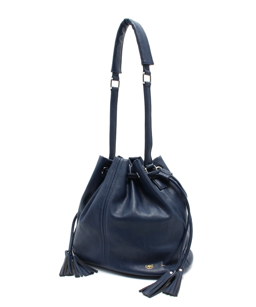 Kastane（カスタネ）の「【Kastane】巾着BAG（トートバッグ・レディース・ネイビー/アイボリー/キャメル・FREE）」の4枚目の写真