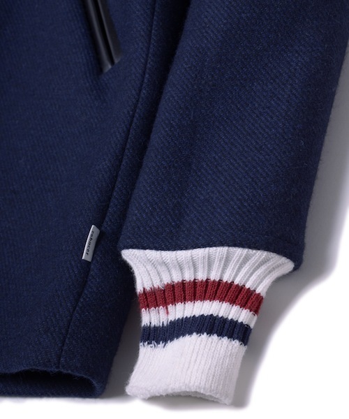 rehacer(レアセル)の「School Stadium Jacket(スタジャン・レディース・ブラック/ネイビー・LARGE/SMALL/MEDIUM)」の5枚目の写真