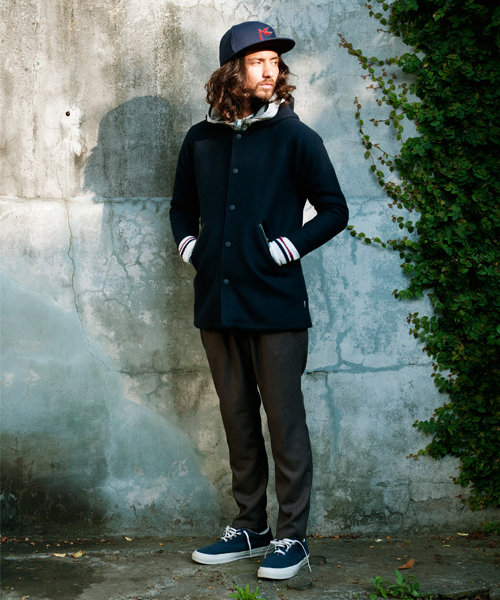 rehacer(レアセル)の「School Stadium Jacket(スタジャン・レディース・ブラック/ネイビー・LARGE/SMALL/MEDIUM)」の8枚目の写真