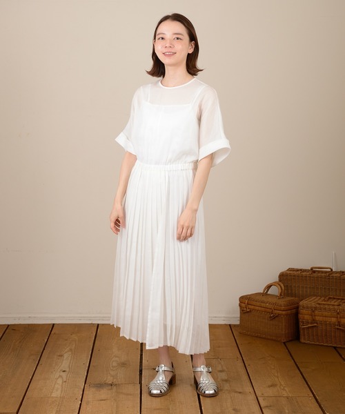 セール プリーツワンピース ワンピース Nesessaire ネセセア のファッション通販 Zozotown