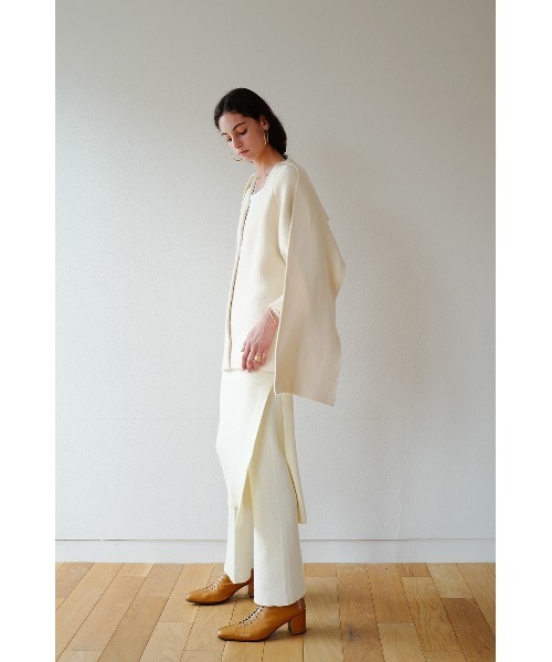 クラネ正規品❗️新品紙タグ付き⭐️ SKIRT LAYERED KNIT PANTS